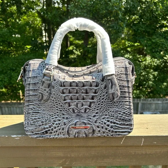 Brahmin 👜 Micaela Charcoal Zinnia. NWT - Picture 6 of 11